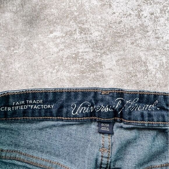 Universal Threads High Rise Skinny Dark Wash Jean Size 25 - Picture 6 of 8